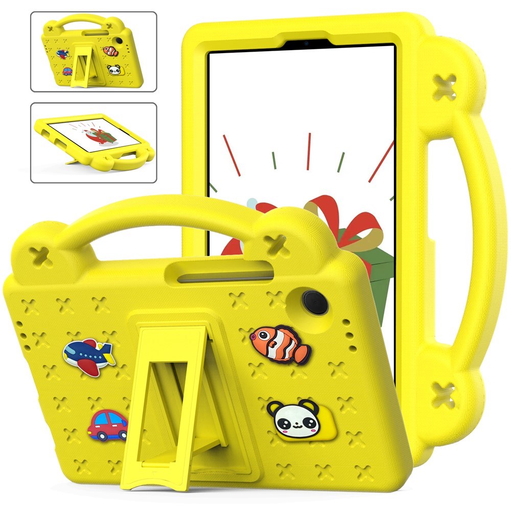 EIDERWOOD Samsung Galaxy Tab A11 / A9  Barnedeksel m. Kickstand - Gul