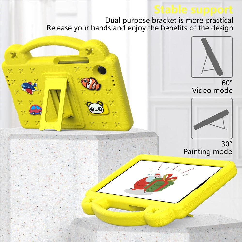 EIDERWOOD Samsung Galaxy Tab A11 / A9  Barnedeksel m. Kickstand - Gul