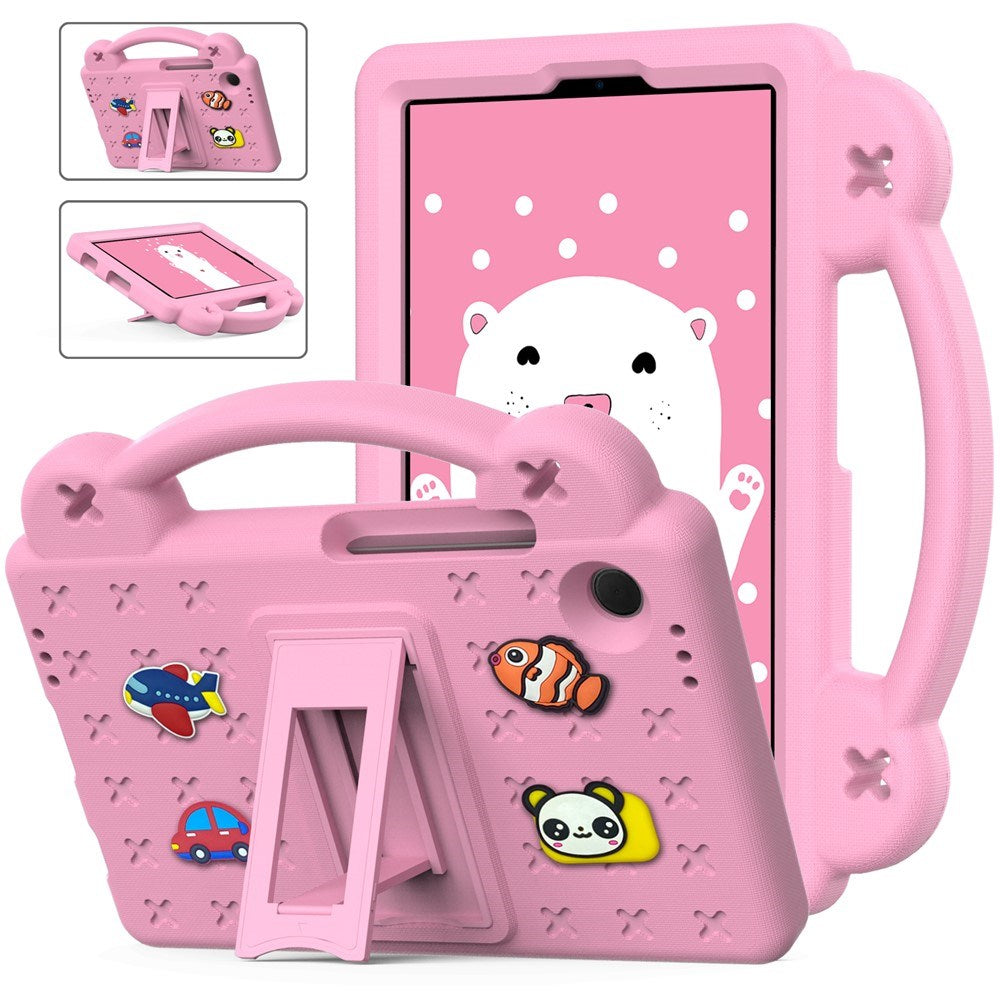 EIDERWOOD Samsung Galaxy Tab A11 / A9  Barnedeksel m. Kickstand - Rosa