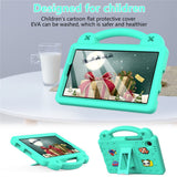 EIDERWOOD Samsung Galaxy Tab A11 / A9  Barnedeksel m. Kickstand - Grønn