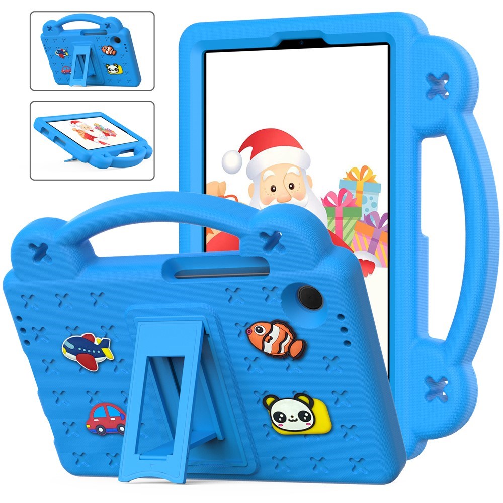 EIDERWOOD Samsung Galaxy Tab A11 / A9  Barnedeksel m. Kickstand - Blå