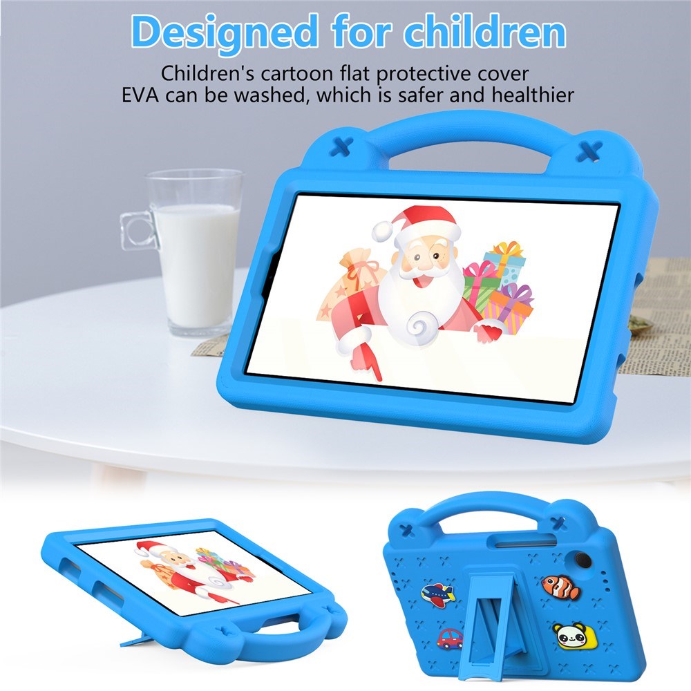 EIDERWOOD Samsung Galaxy Tab A11 / A9  Barnedeksel m. Kickstand - Blå