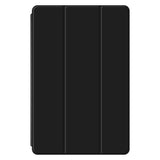 Lenovo Tab M11 Tri-Fold Flip Deksel i Kunstskinn - Svart