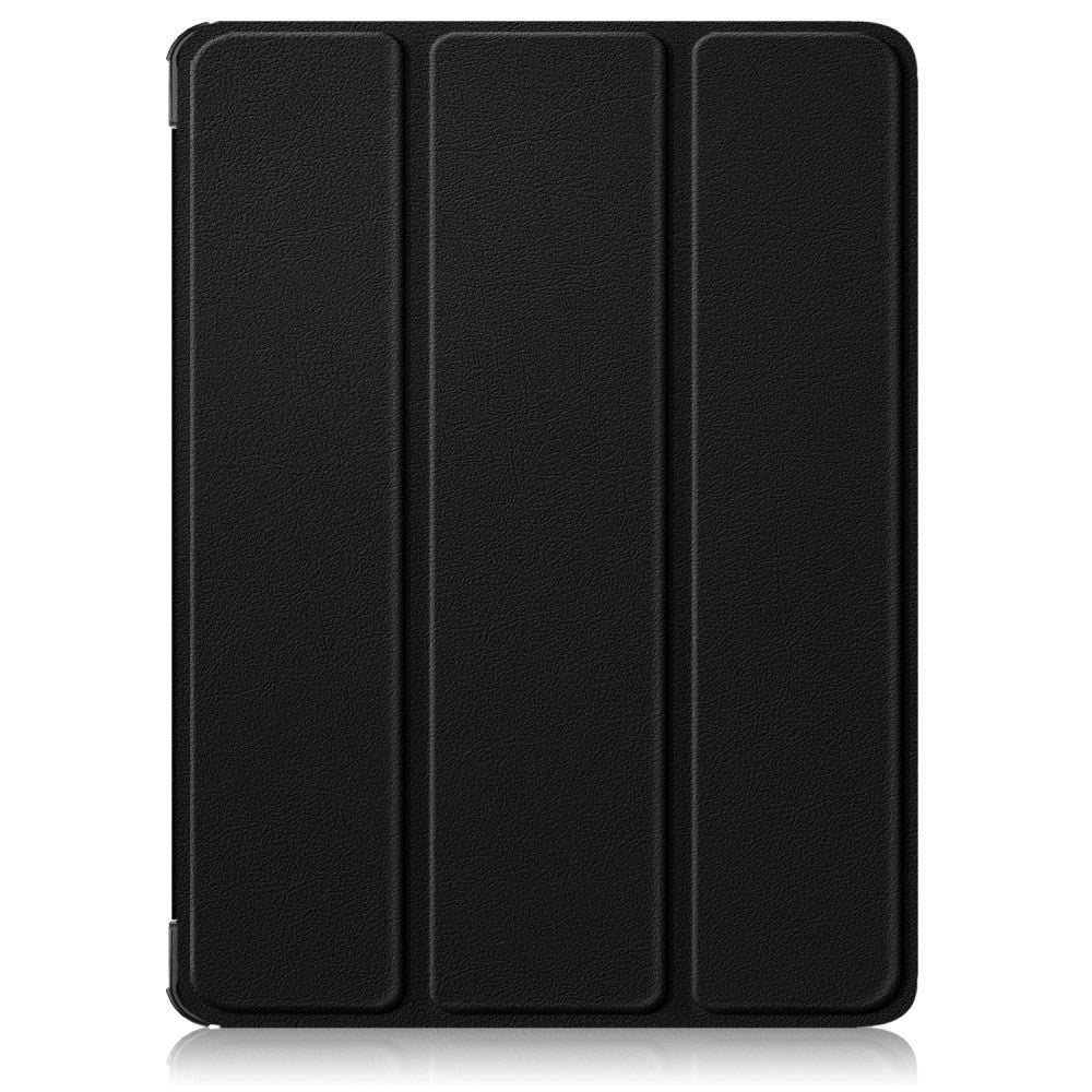 OnePlus Pad Go Tri-Fold Kunstskinn Deksel m. Stativfunksjon - Svart