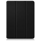 OnePlus Pad Go Tri-Fold Kunstskinn Deksel m. Stativfunksjon - Svart
