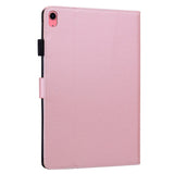iPad 11" (2025) / iPad 10.9" (2024/2022) Flip Deksel i Skinn med Dyremotiv - Rosa