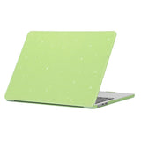 MacBook Air 15" M5/M4/M3/M2 (2026-2023) Hardplast Deksel med Glitterdesign - Grønn