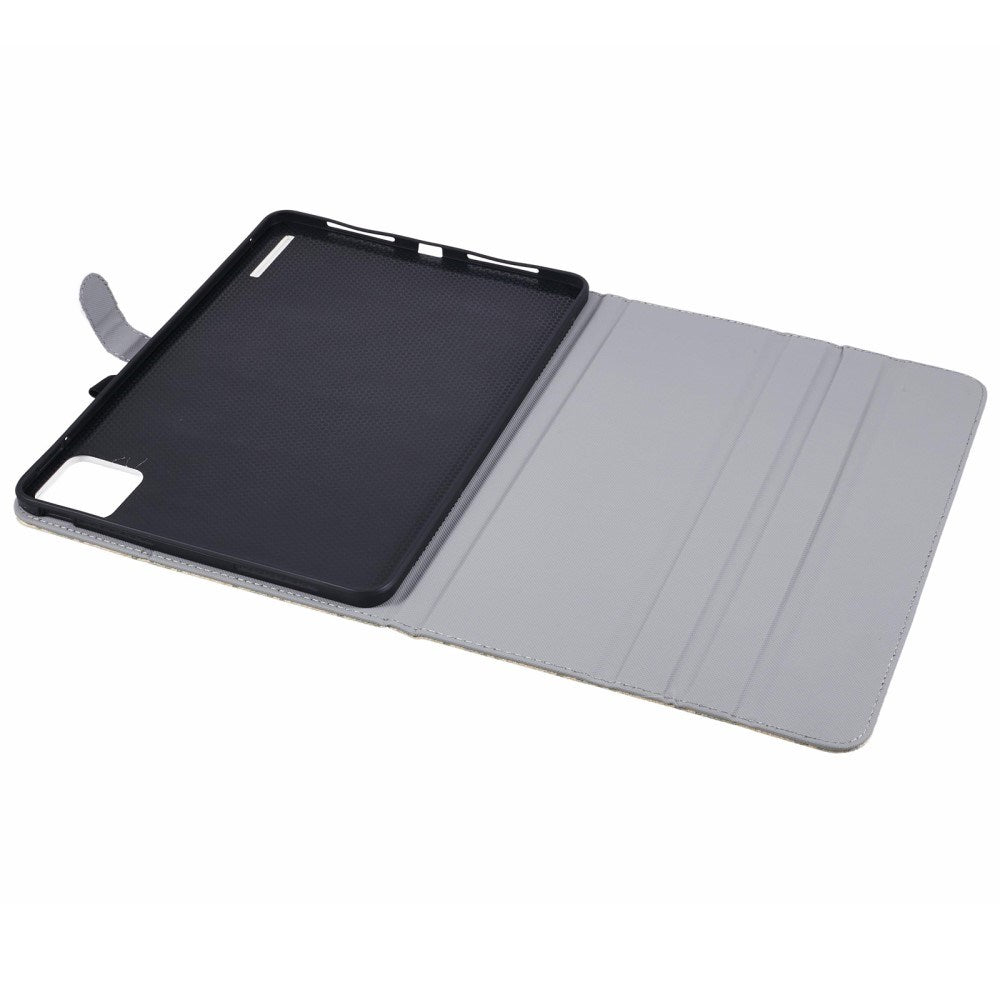 EIDERWOOD Xiaomi Pad 6S Pro Stoffkledd Skinn Deksel m. Ståfunksjon - Grønn