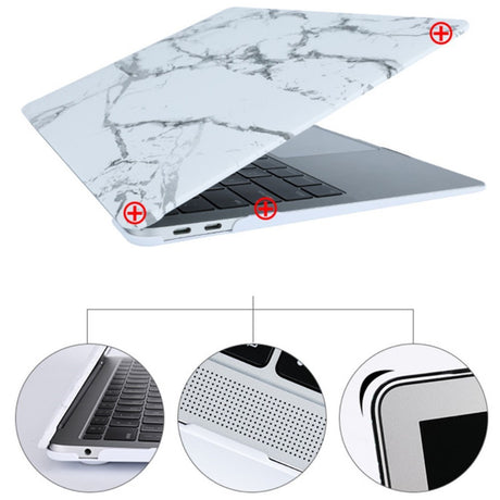 MacBook Pro 14 M5/M4/M3/M2/M1 (2026-2021) Hardplastdeksel – Grønne Blader