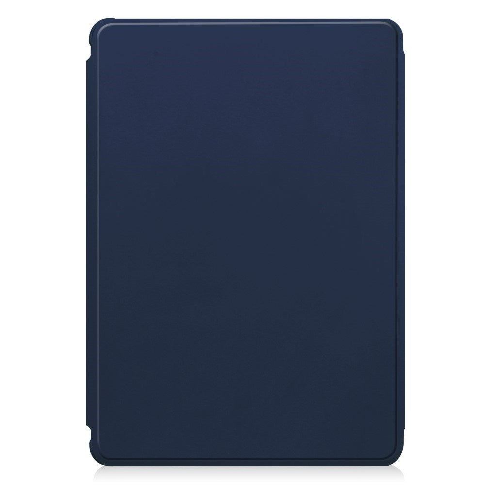 EIDERWOOD iPad Pro 11" (2025 / 2024) Hybrid Flip Deksel m. Roterende Stativfunksjon - Gjennomsiktig / Mørk Blå