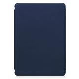 EIDERWOOD iPad Pro 11" (2025 / 2024) Hybrid Flip Deksel m. Roterende Stativfunksjon - Gjennomsiktig / Mørk Blå