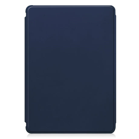 EIDERWOOD iPad Pro 11" (2025 / 2024) Hybrid Flip Deksel m. Roterende Stativfunksjon - Gjennomsiktig / Mørk Blå
