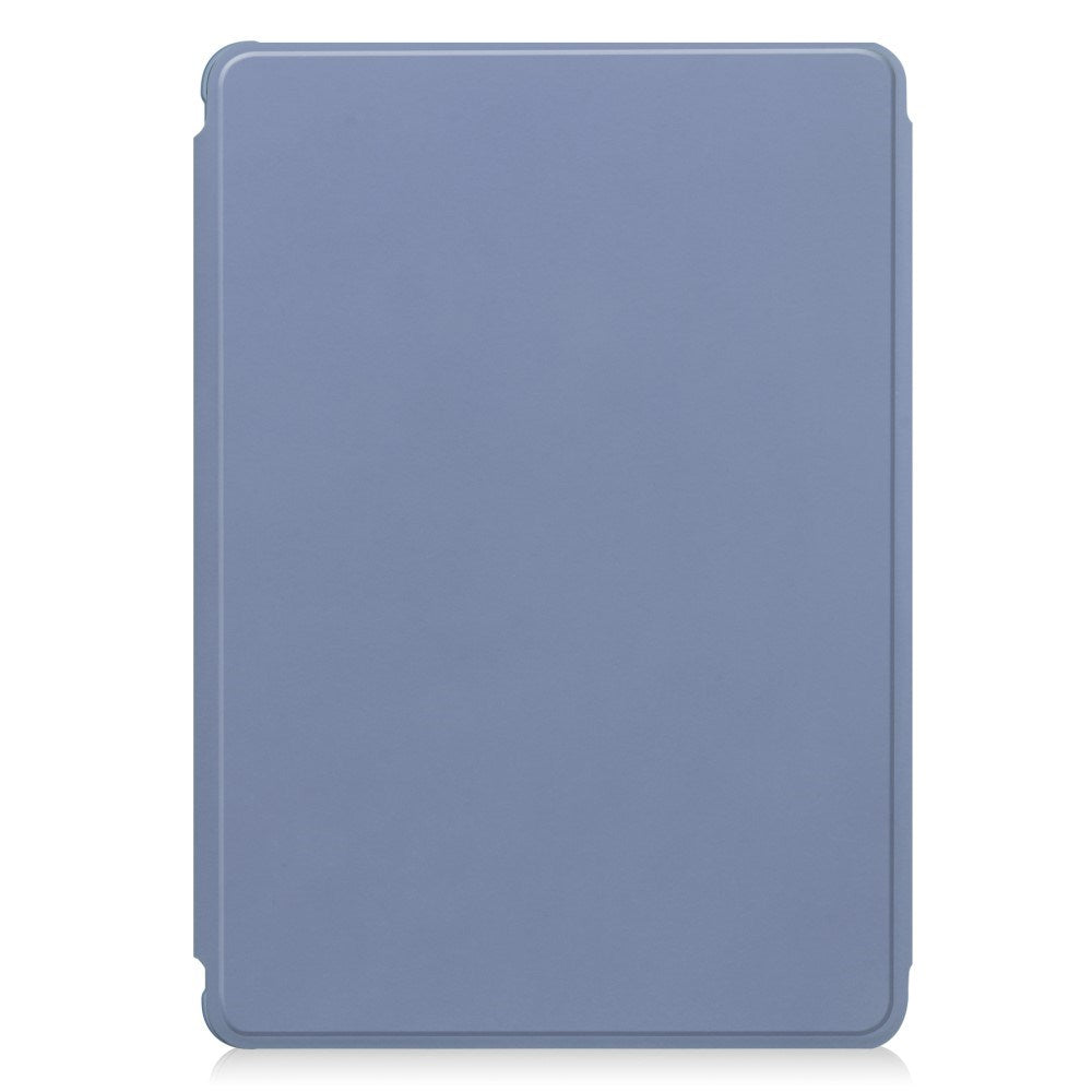 EIDERWOOD iPad Pro 11" (2025 / 2024) Hybrid Flip Deksel m. Roterende Stativfunksjon - Gjennomsiktig / Lilla