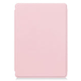 EIDERWOOD iPad Pro 11" (2025 / 2024) Hybrid Flip Deksel m. Roterende Stativfunksjon - Gjennomsiktig / Pink