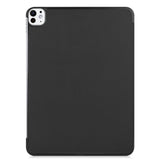 EIDERWOOD iPad Pro 11" (2025 / 2024) Tri-Fold Skinn Flip Deksel - Svart
