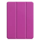 EIDERWOOD iPad Pro 11" (2025 / 2024) Tri-Fold Skinn Flip Deksel - Lilla