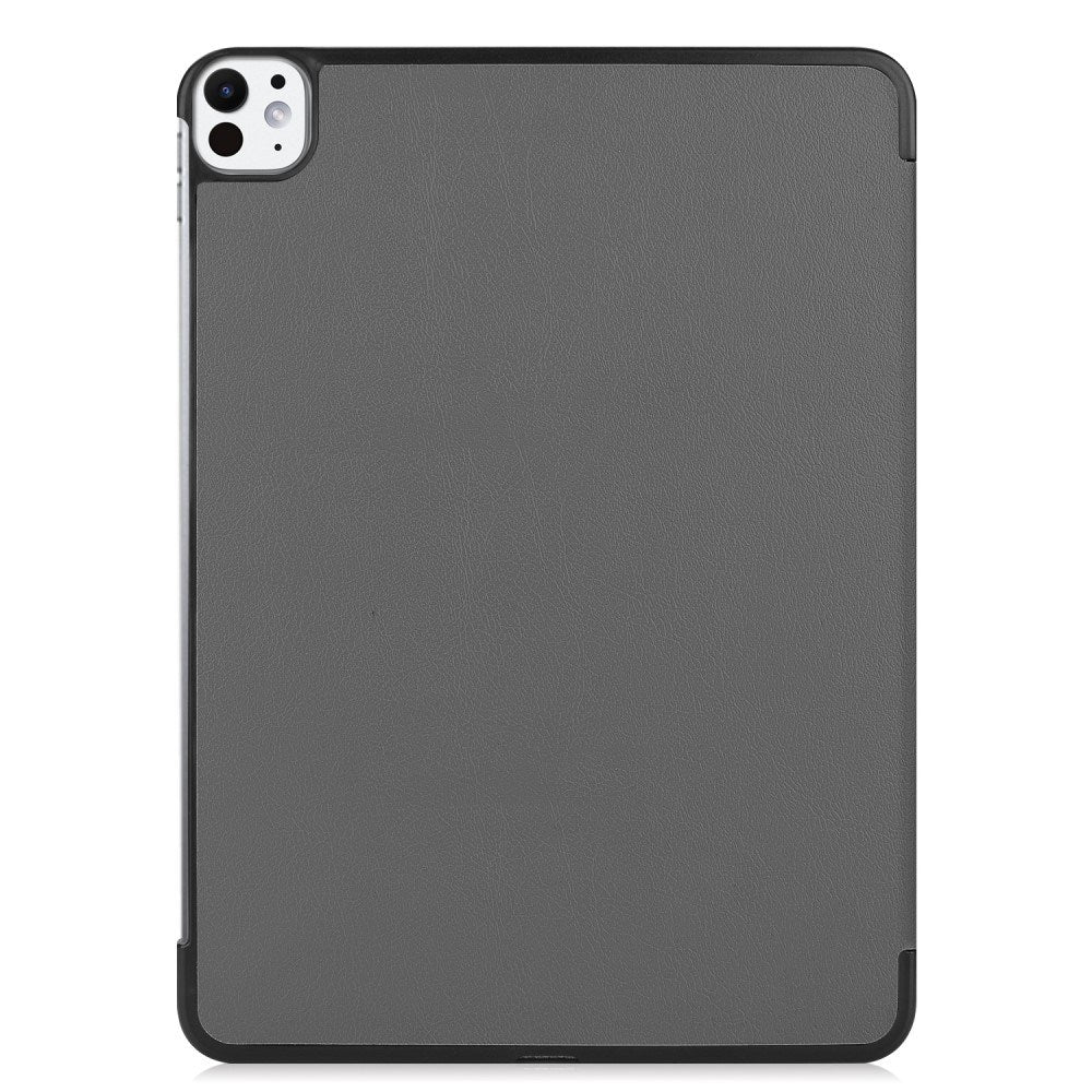 EIDERWOOD iPad Pro 11" (2025 / 2024) Tri-Fold Skinn Flip Deksel - Grå