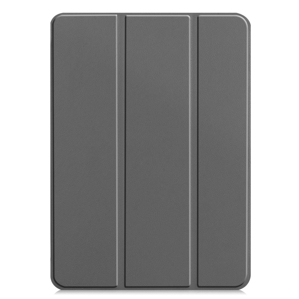 EIDERWOOD iPad Pro 11" (2025 / 2024) Tri-Fold Skinn Flip Deksel - Grå