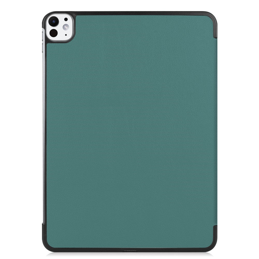 EIDERWOOD iPad Pro 11" (2025 / 2024) Tri-Fold Skinn Flip Deksel - Grønn