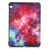 EIDERWOOD iPad Air 11" (2026 / 2025 / 2024) Tri-Fold Kunstskinn Flip Deksel m. Våkne / Sove Funksjon - Galaxy