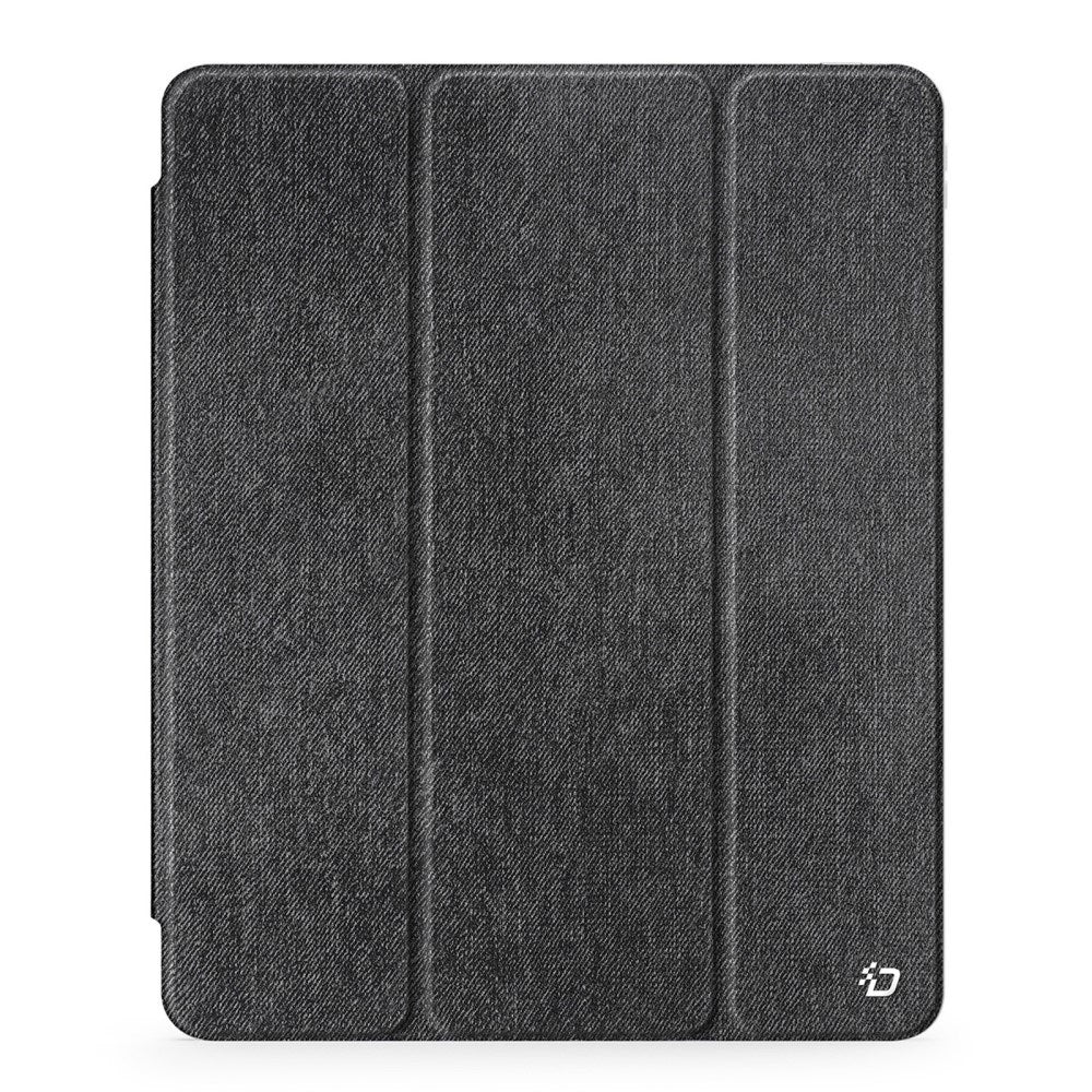iPad Air 13" (2026 / 2025 / 2024) DUX DUCIS Unid Series Tri-Fold Flip Deksel - Gjennomsiktig / Svart