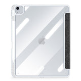 iPad Air 13" (2026 / 2025 / 2024) DUX DUCIS Unid Series Tri-Fold Flip Deksel - Gjennomsiktig / Svart