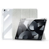 iPad Air 13" (2026 / 2025 / 2024) DUX DUCIS Unid Series Tri-Fold Flip Deksel - Gjennomsiktig / Grønn