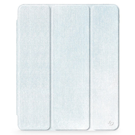 iPad Pro 13" (2025 / 2024) DUX DUCIS Unid Series Tri-Fold Flip Deksel - Gjennomsiktig / Lyse Blå