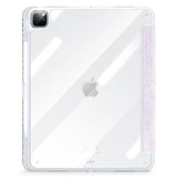 iPad Pro 13" (2025 / 2024) DUX DUCIS Unid Series Tri-Fold Flip Deksel - Gjennomsiktig / Lilla