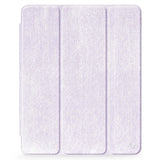 iPad Pro 13" (2025 / 2024) DUX DUCIS Unid Series Tri-Fold Flip Deksel - Gjennomsiktig / Lilla