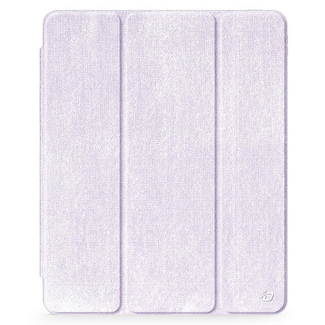 iPad Pro 13" (2025 / 2024) DUX DUCIS Unid Series Tri-Fold Flip Deksel - Gjennomsiktig / Lilla