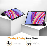 EDIERWOOD Xiaomi Redmi Pad Pro Tri-Fold Deksel i Kunstskinn med Sleep-Funksjon - Don't Touch Me