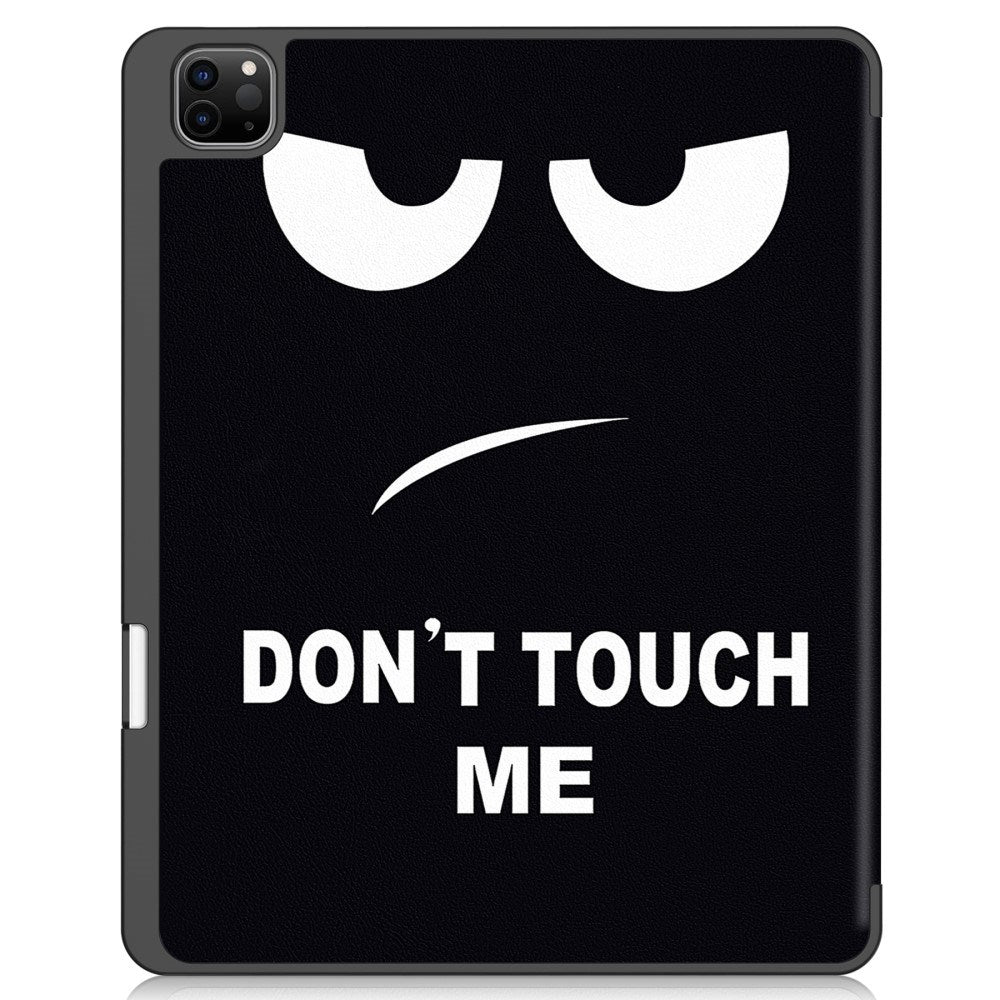 EIDERWOOD iPad Air 13" (2026 / 2025 / 2024) Tri-Fold Kunstskinn Flip Deksel m. Våkne / Sove Funksjon - Don't Touch Me