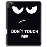 EIDERWOOD iPad Air 13" (2026 / 2025 / 2024) Tri-Fold Kunstskinn Flip Deksel m. Våkne / Sove Funksjon - Don't Touch Me