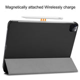 EIDERWOOD iPad Air 13" (2026 / 2025 / 2024) Tri-Fold Skinn Flip Deksel - Svart