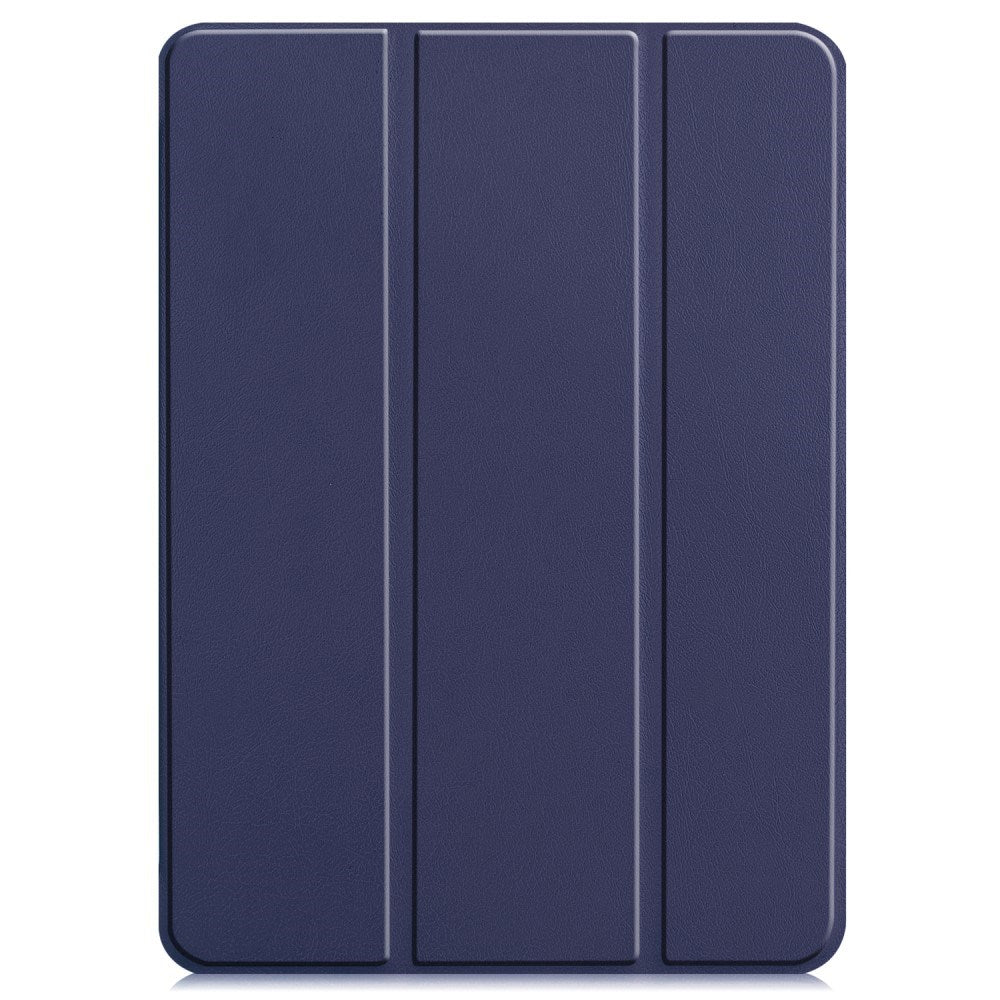 EIDERWOOD iPad Air 13" (2026 / 2025 / 2024) Tri-Fold Skinn Flip Deksel - Blå