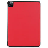 EIDERWOOD iPad Air 13" (2026 / 2025 / 2024) Tri-Fold Skinn Flip Deksel - Rød