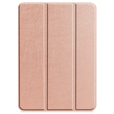 EIDERWOOD iPad Air 13" (2026 / 2025 / 2024) Tri-Fold Skinn Flip Deksel - Rose Gold