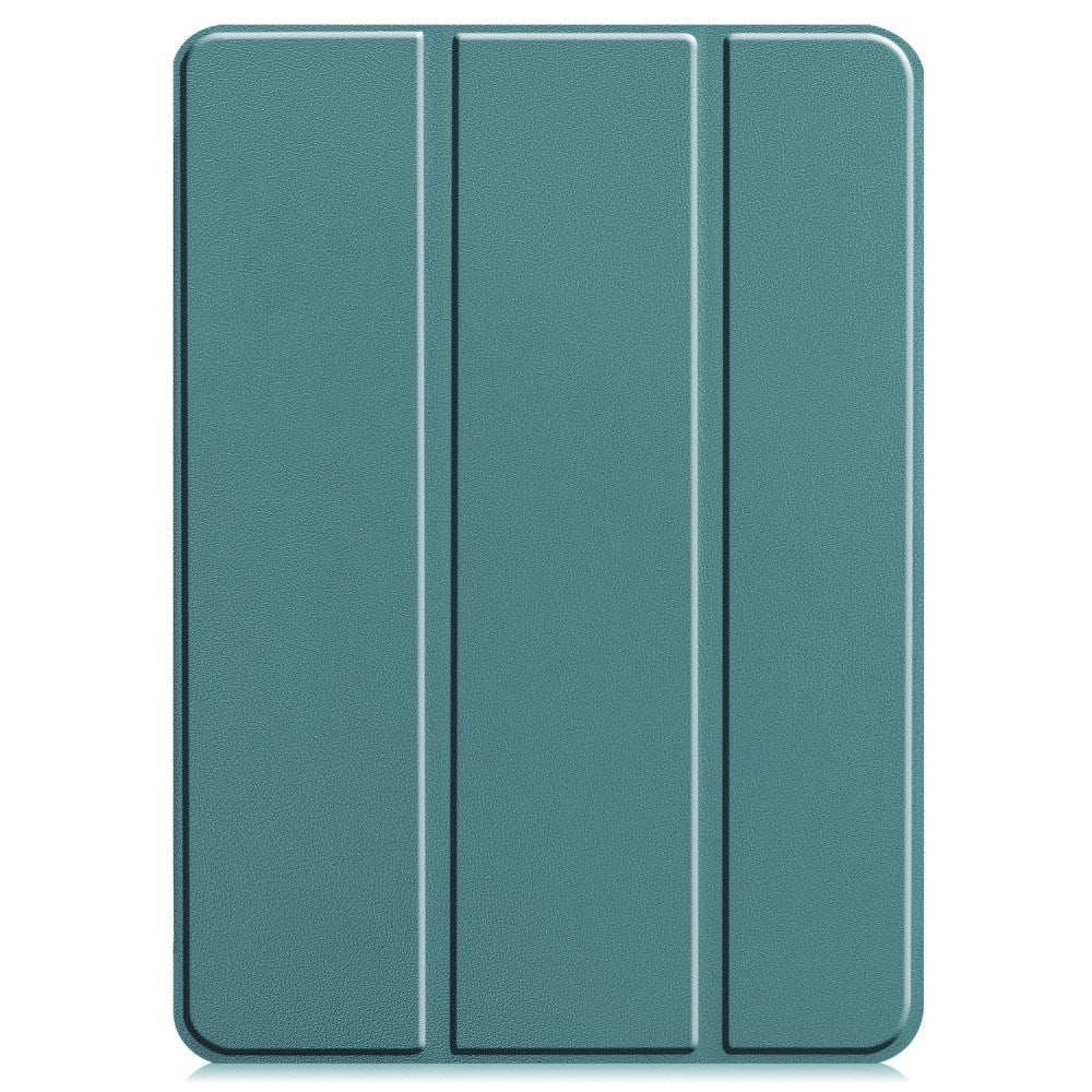 EIDERWOOD iPad Air 13" (2026 / 2025 / 2024) Tri-Fold Skinn Flip Deksel - Grønn