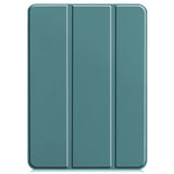 EIDERWOOD iPad Air 13" (2026 / 2025 / 2024) Tri-Fold Skinn Flip Deksel - Grønn