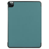 EIDERWOOD iPad Air 13" (2026 / 2025 / 2024) Tri-Fold Skinn Flip Deksel - Grønn