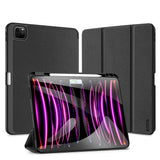 iPad Pro 13" (2025 / 2024) DUX DUCIS DOMO Series Flip Deksel med Penneholder - Svart