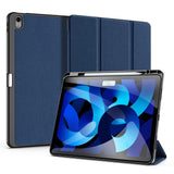 iPad Air 13" (2026 / 2025 / 2024) DUX DUCIS DOMO Series Flip Deksel med Penneholder - Blå