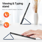 iPad Air 13" (2026 / 2025 / 2024) DUX DUCIS DOMO Series Flip Deksel med Penneholder - Blå