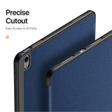 iPad Air 13" (2026 / 2025 / 2024) DUX DUCIS DOMO Series Flip Deksel med Penneholder - Blå