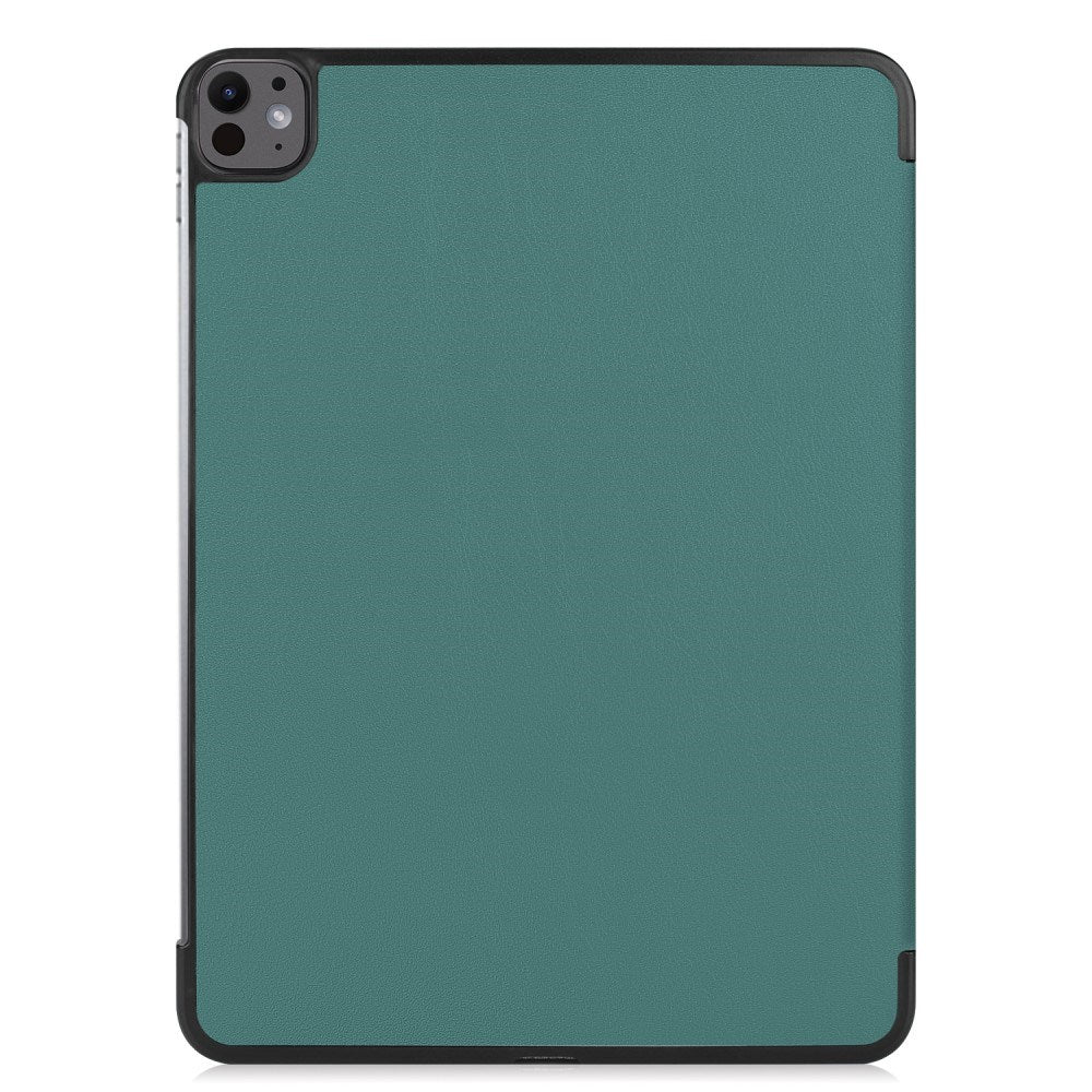 EIDERWOOD iPad Pro 13" (2025 / 2024) Tri-Fold Skinn Flip Deksel - Grå