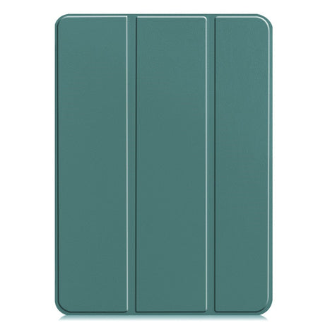 EIDERWOOD iPad Pro 13" (2025 / 2024) Tri-Fold Skinn Flip Deksel - Grå