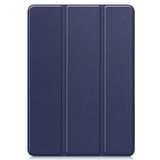 EIDERWOOD Xiaomi Redmi Pad Pro Tri-Fold Kunst Skinn Deksel med Stylus Pencil Holder - Blå