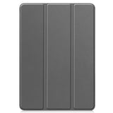 EIDERWOOD Xiaomi Redmi Pad Pro Tri-Fold Kunst Skinn Deksel med Stylus Pencil Holder - Grå