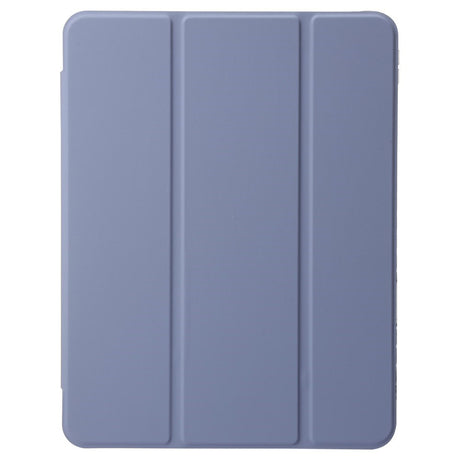 EIDERWOOD iPad Pro 13" (2025 / 2024) Tri-Fold Kunst Skinn Deksel med Apple Pencil Holder - Lilla